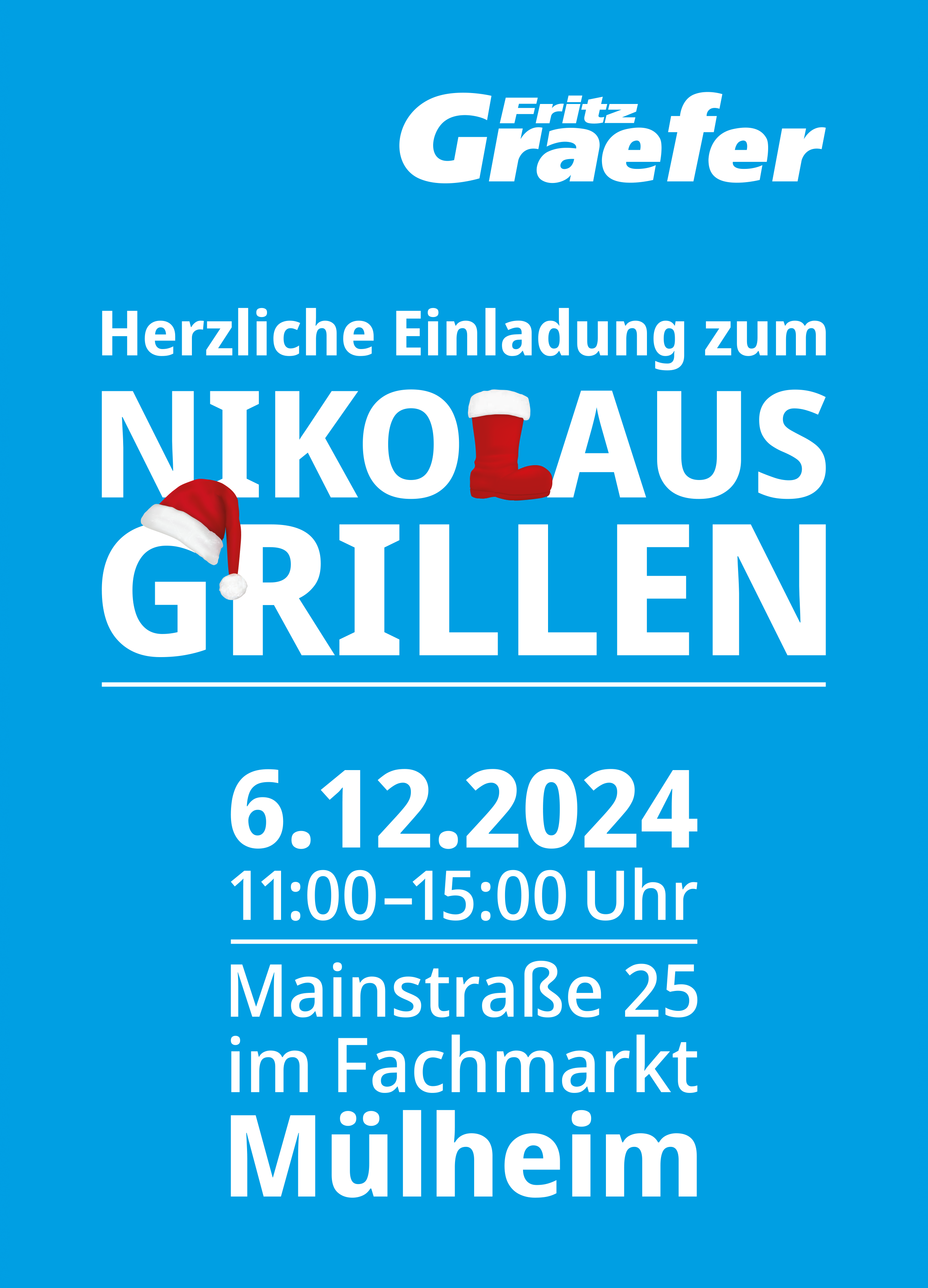 Nikolausgrillen bei Fritz Graefer in Mülheim